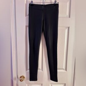 Express Matte Black Faux Leather Leggings